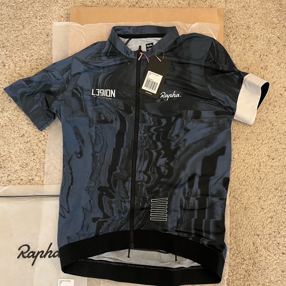 Rapha x Legion men pro team cycling training jersey XL